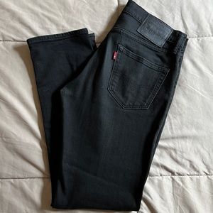 Men’s Levi’s 511s red tab black jeans